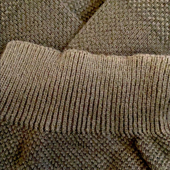Men Cardigan in Olive color ,L - Picture 3 of 4